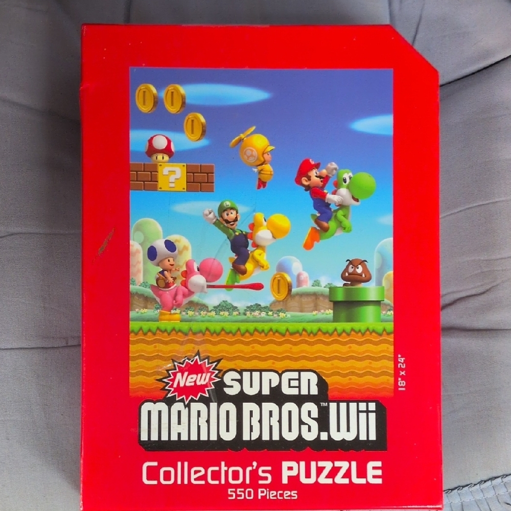 Super Mario Bros. Wii Collector's Puzzle - Red
